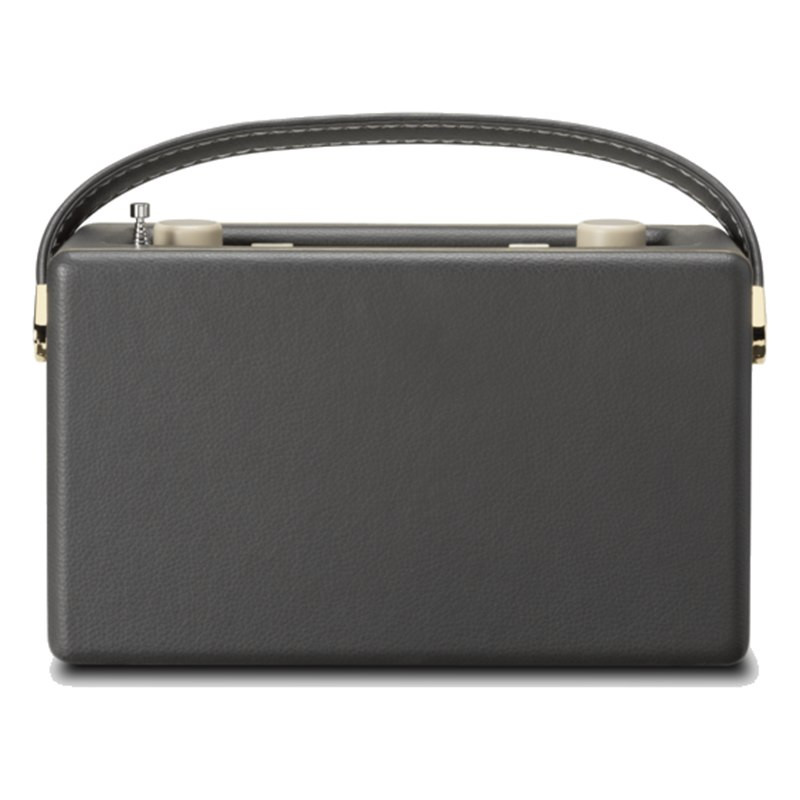 Roberts Revival iStream 3L, trasera, gris carbón