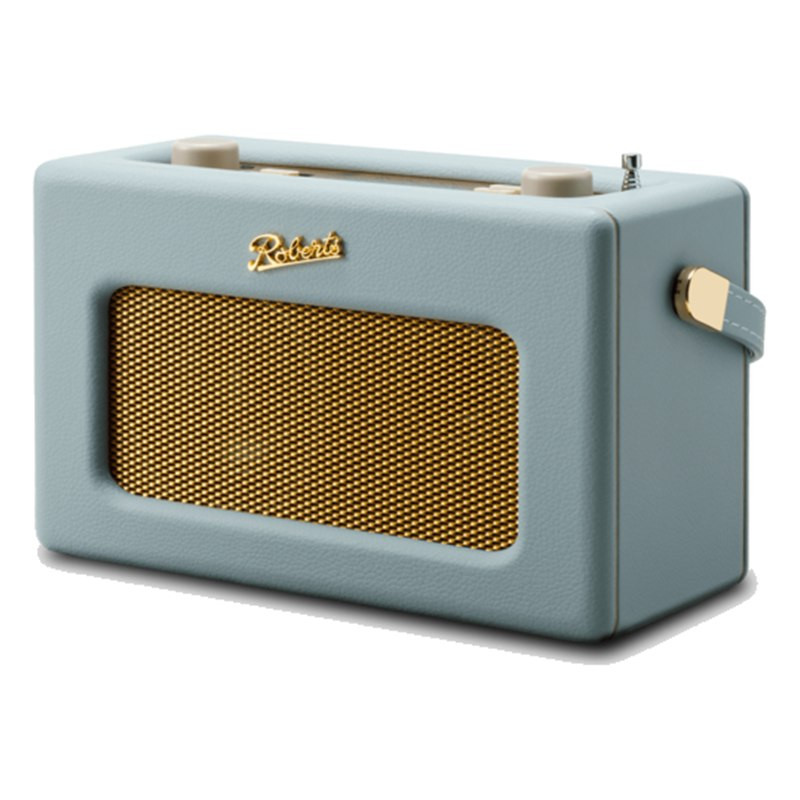 Roberts Revival iStream 3L, vista frontal, azul celeste