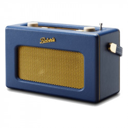 Roberts Revival iStream 3L, vista frontal, azul medianoche