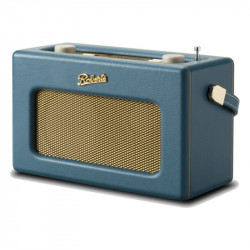 Roberts Revival iStream 3L, vista frontal, azul petróleo