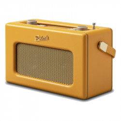 Roberts Revival iStream 3L, vista frontal, amarillo dorado