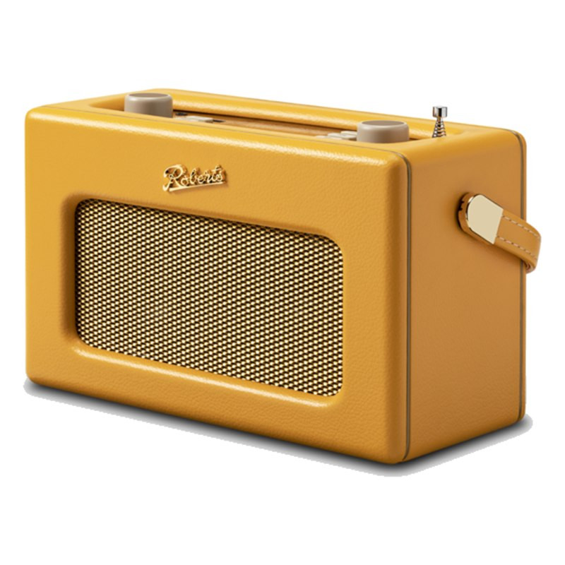 Roberts Revival iStream 3L, vista frontal, amarillo dorado