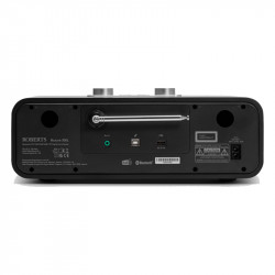 Roberts Blutune 300L, trasera, negro