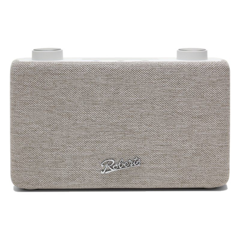 Roberts Play 11, vista frontal, blanco