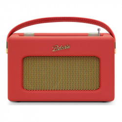 Roberts Revival iStream 3L, vista frontal, rojo