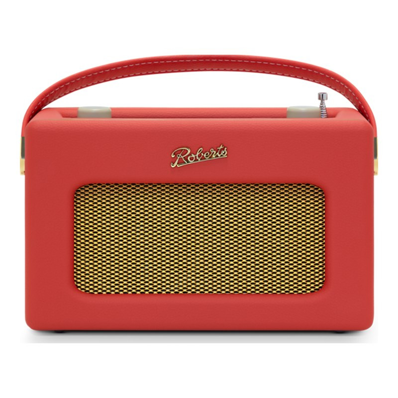 Roberts Revival iStream 3L, vista frontal, rojo