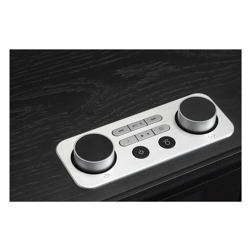 Roberts Blutune 300L, detalle de los mandos, negro