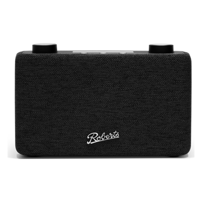 Roberts Play 11, vista frontal, negro