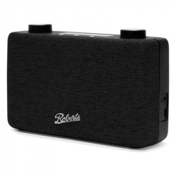 Roberts Play 11, vista de tres cuartos, negro