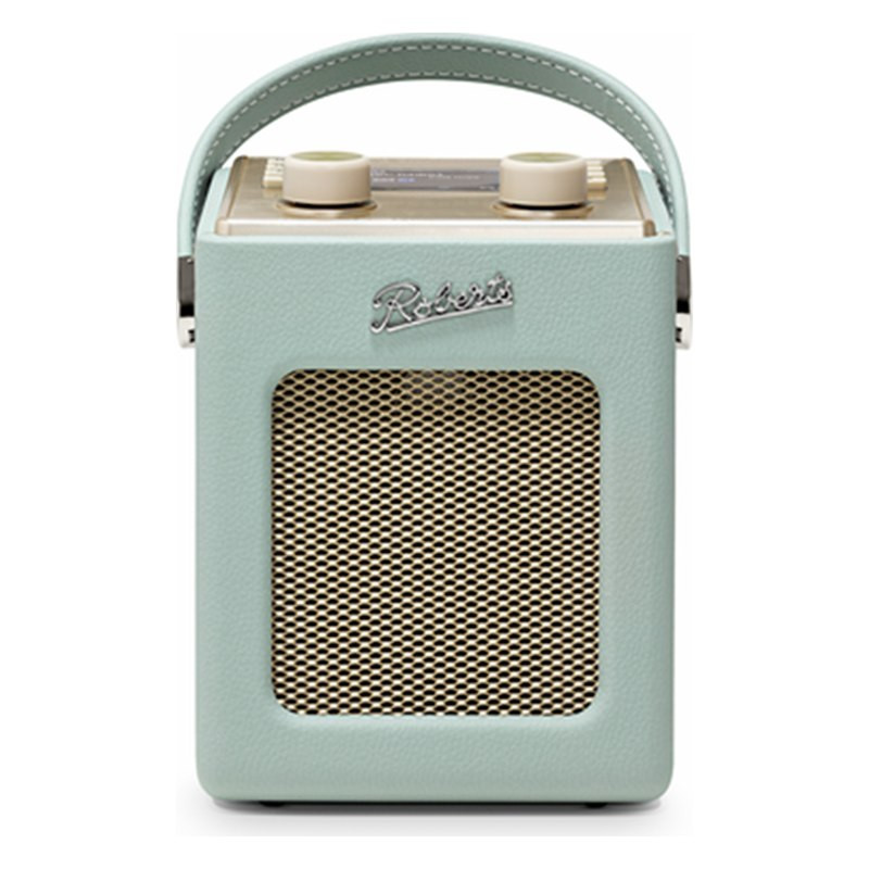 Roberts Revival Mini 2, vista frontal, azul celeste