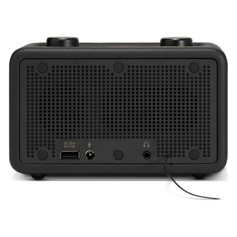 Roberts Revival Rest, trasera, negro
