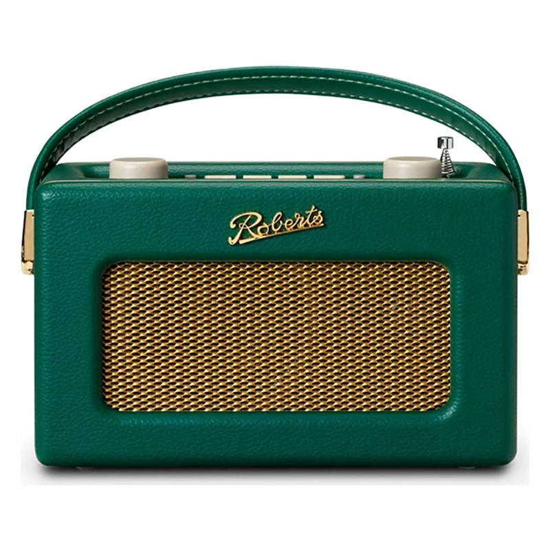 Roberts Revival Uno BT, vista frontal, verde oscuro