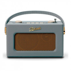 Roberts Revival Uno BT, vista frontal, gris claro