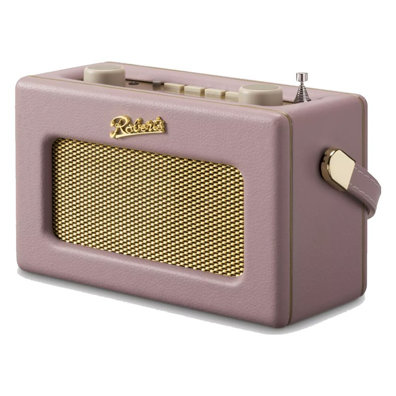 Roberts Revival Uno BT, vista de tres cuartos, rosa palo