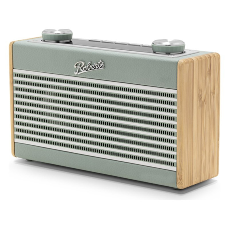 Roberts Rambler Uno, vista de tres cuartos, azul celeste