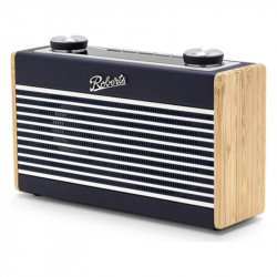 Roberts Rambler Uno, vista de tres cuartos, azul marino