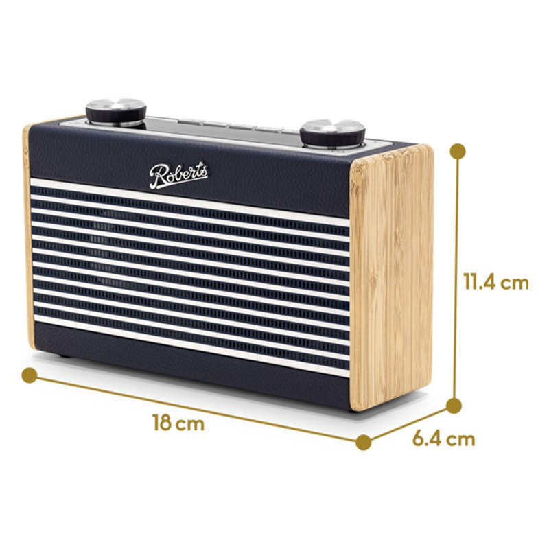 Roberts Rambler Uno, medidas, azul marino