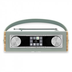 Roberts Rambler Max, panel superior con la pantalla, azul celeste