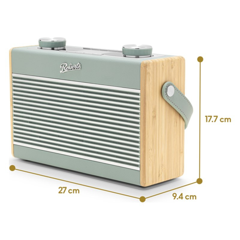 Roberts Rambler Max, medidas, azul celeste
