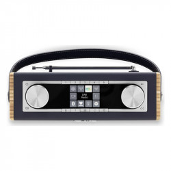 Roberts Rambler Max, panel superior con la pantalla, azul marino