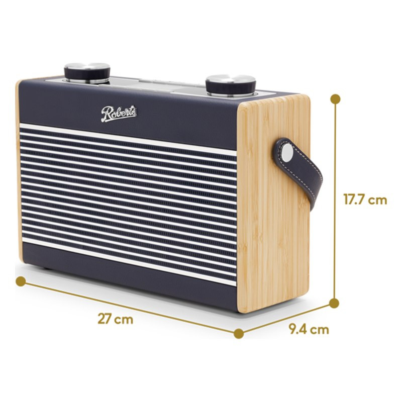 Roberts Rambler Max, medidas, azul marino