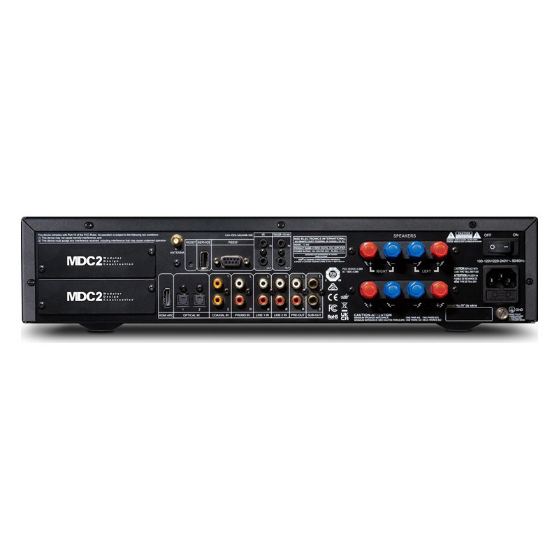 NAD C 389, panel trasero