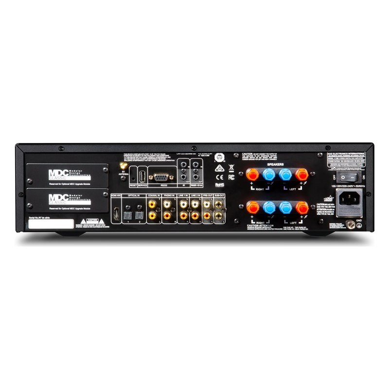 NAD C 399, panel trasero