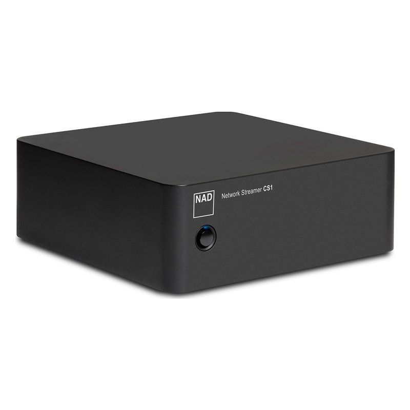 NAD CS1, vista de tres cuartos del frontal