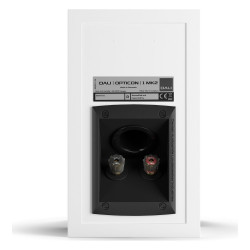 DALI Opticon 1 mk2, vista trasera, blanco