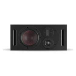 DALI Opticon VOKAL mk2, vista frontal sin rejilla, roble tabaco