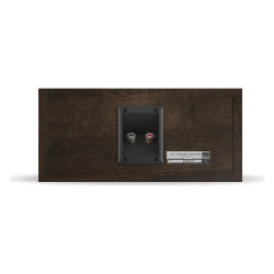DALI Opticon VOKAL mk2, vista trasera, roble tabaco