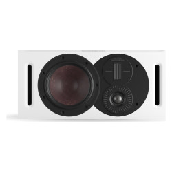 DALI Opticon VOKAL mk2, vista frontal sin rejilla, blanco