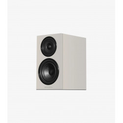 Wharfedale Diamond 12.1i en gris vista de tres cuartos sin rejilla