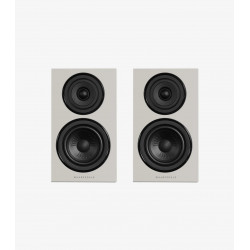Pareja Wharfedale Diamond 12.1i en gris frontal sin rejilla