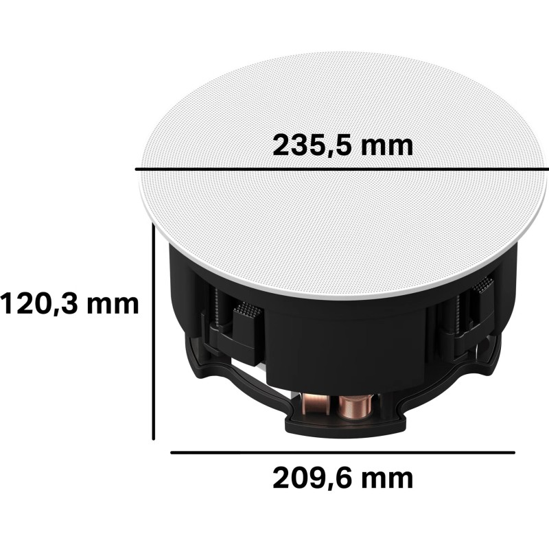 Sonos in-Ceiling 6 (Pareja) — altavoces empotrables Hi-Fi — imagen 6
