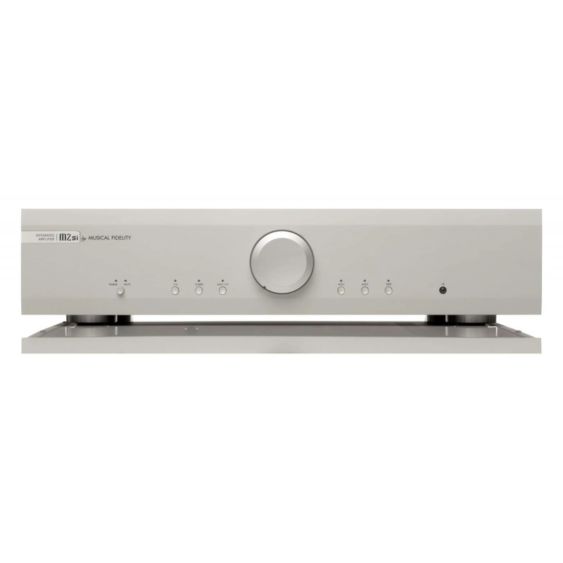 Musical Fidelity M2si, vista frontal en plata