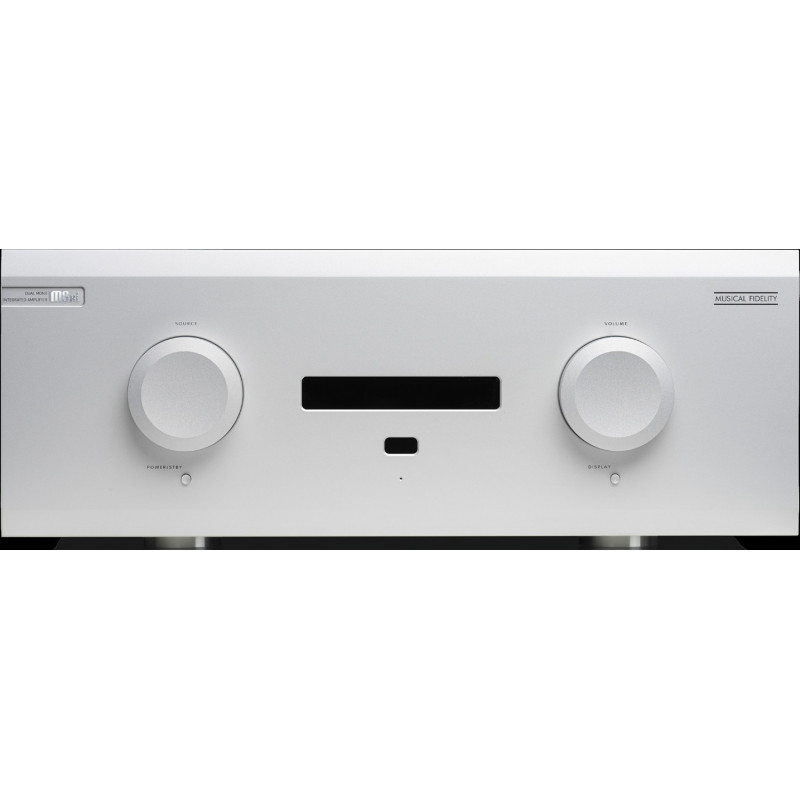 Musical Fidelity M8xi, vista frontal en plata
