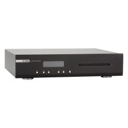 Musical Fidelity M2S cd, vista en ángulo en negro