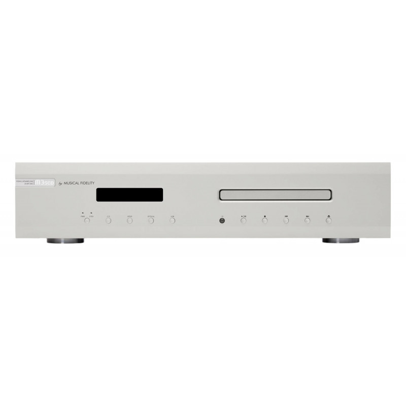 Musical Fidelity M3S cd, vista frontal en plata