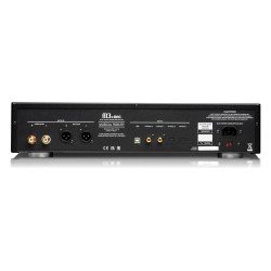 Musical Fidelity M3X DAC, panel trasero con entradas digitales y salidas RCA y XLR