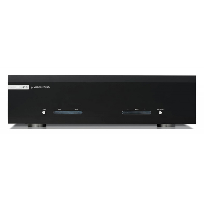 Musical Fidelity M6s PRX, vista frontal en negro