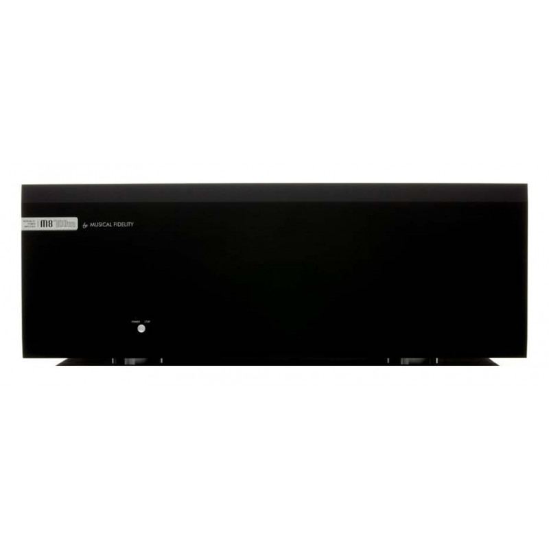 Musical Fidelity M8s-700m, vista frontal en negro