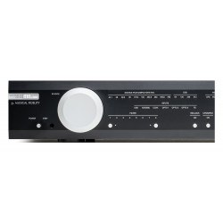 Musical Fidelity M8x DAC, detalle del frontal en negro