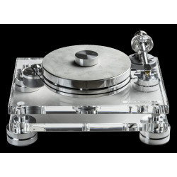 Musical Fidelity M8xTT, giradiscos en ángulo, con doble chasis de acrílico