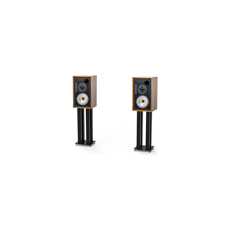 Musical Fidelity Monitor Stand 600, pareja de soportes con dos LS5/9, en ángulo