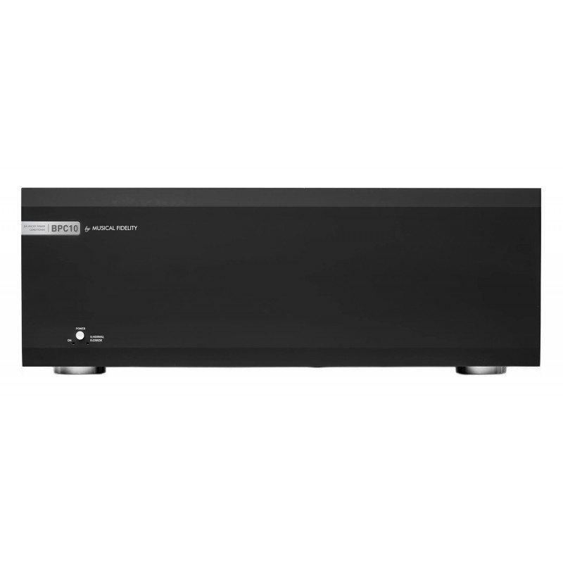 Musical Fidelity BPC10, vista frontal en negro