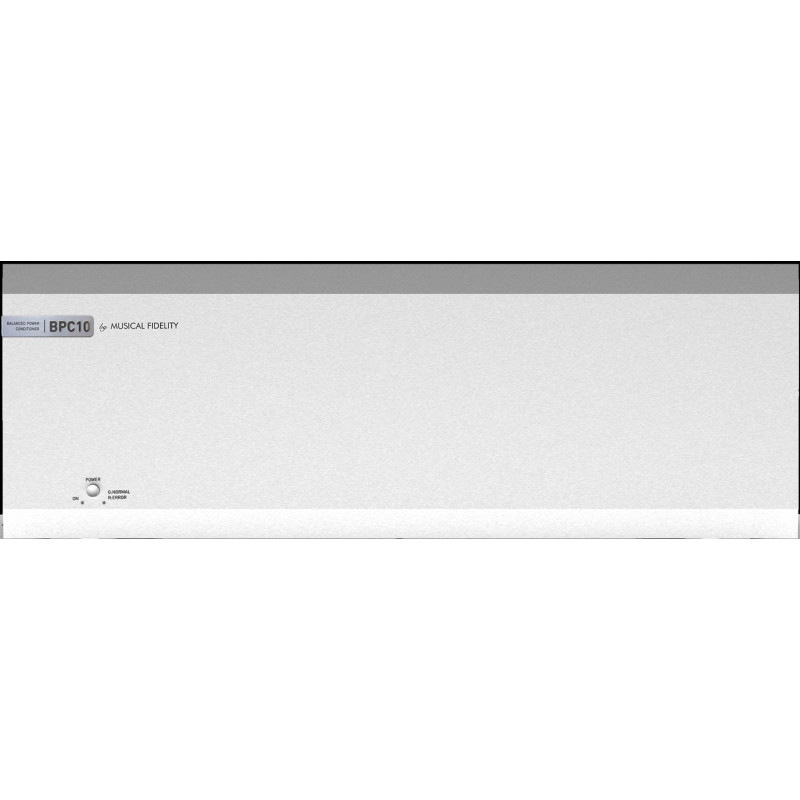 Musical Fidelity BPC10, vista frontal en plata