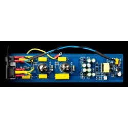 Musical Fidelity X-Tube, placa con las dos válvulas E88CC