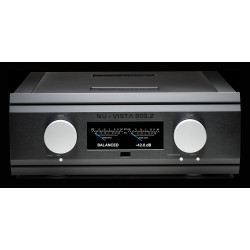 Musical Fidelity Nu-Vista 600.2, frontal negro