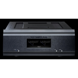 Musical Fidelity Nu-Vista PAS, frontal negro